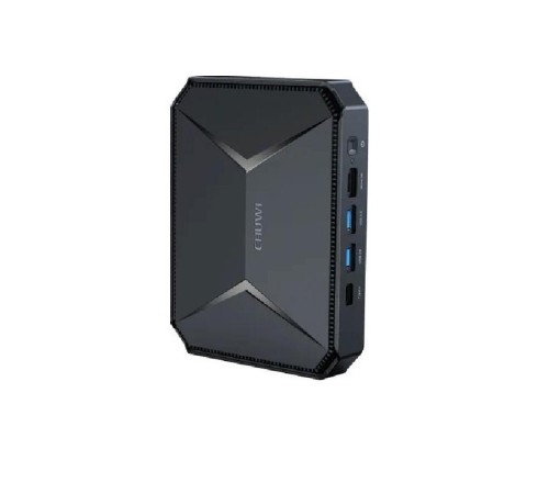 Компьютер/ Chuwi HeroBox  Intel N-series N100(0.8Ghz)/8192Mb/256SSDGb/Int:Intel UHD Graphics 600/BT/WiFi/war 1y/0.59kg/Black/Win11Pro + USB2.0*2/USB3.0*2/Type-C*1/HDMI*1/VGA*1/RJ45*1/WIFI6,BT5.2/bracket