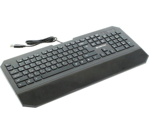 Defender Проводная клавиатура Oscar SM-600 Pro RU,черный,полноразмерная USB
