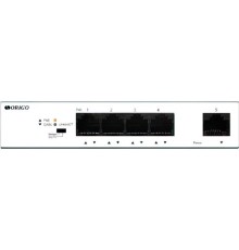 Коммутатор/ Unmanaged Switch 4x1000Base-T PoE, 1x1000Base-T, PoE Budget 60W, Long-range PoE up to 250m, metal case