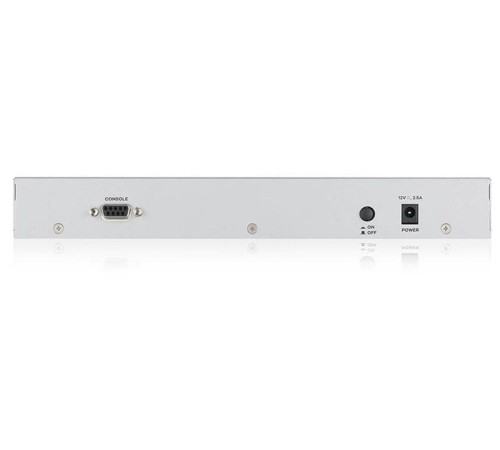 Межсетевой экран Межсетевой экран и Wi-Fi контроллер Zyxel USG FLEX 200 с подписками на 1 год (AS,AV,CF,IDP, SecuReporter), Rack, 3xWAN GE (2xRJ-45 и 1xSFP), 4xLAN/DMZ GE, 2xUSB3.0, AP Controller (8/40), NebulaFlex Pr