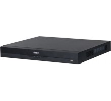 16-канальный IP-видеорегистратор c PoE 4K H.265+ и ИИ , Входящий поток до 384Мбит/с; сжатие: H.265+ H.265 H.264+ H.264 MJPEG; разрешение записи до 32Мп; накопители: 2 SATA III до 20Тбайт; воспроизведение: 16кн@4Mp 2кн@32Мп; видеовыходы: 1 HDMI 1 VGA; cеть