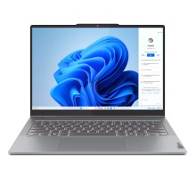 Ноутбук/ Lenovo IdeaPad 5 2-in-1 14AHP9 14"(1920x1200 OLED)/Touch/AMD Ryzen 7 8845HS(3.8Ghz)/16384Mb/512SSDGb/noDVD/Int:AMD Radeon 780M/Cam/BT/WiFi/57WHr/war 1y/1.5kg/luna grey/noOS + 65W, Pen, RU kbd