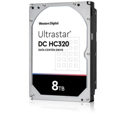 Жесткий диск/ HDD WD/HGST SAS Server 8Tb Ultrastar 7200 12Gb/s 256MB 1 year warranty