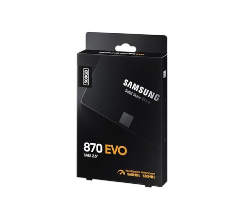 Твердотельный накопитель Samsung MZ-77E500BW 870 EVO 500GB, 2.5", SATA3, 6.8mm (Вскрытая упаковка) Твердотельный накопитель Samsung MZ-77E500BW 870 EVO 500GB, 2.5", SATA3, 6.8mm (Вскрытая упаковка)