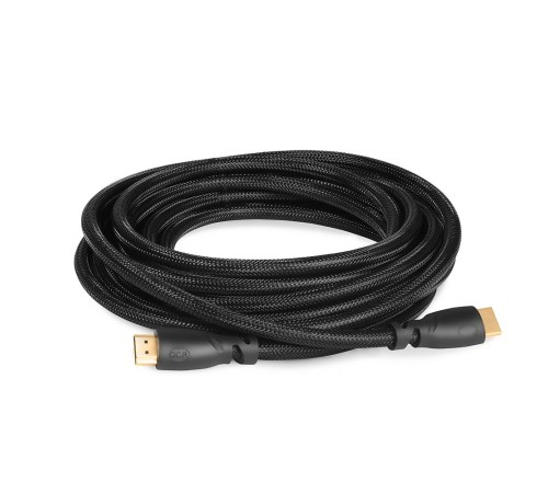 Greenconnect Кабель 0.5m HDMI версия 2.0, HDR 4:2:2, Ultra HD, 4K 60 fps 60Hz/5K*30Hz, 3D, AUDIO, 18.0 Гбит/с, 28/28 AWG, OD7.3mm, тройной экран, черный нейлон, GCR-HM811-0.5m Greenconnect Кабель 0.5m HDMI версия 2.0, HDR 4:2:2, Ultra HD, 4K 60 fps 60Hz/5K*30Hz, 3D, AUDIO, 18.0 Гбит/с, 28/28 AWG, OD7.3mm, тройной экран, черный нейлон, GCR-HM811-0.5m