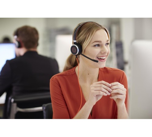 Гарнитура проводная/ Jabra EVOLVE 40 MS, Stereo, USB-C