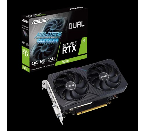 Видеокарта/ DUAL-RTX3050-O8G-V2 Видеокарта/ DUAL-RTX3050-O8G-V2