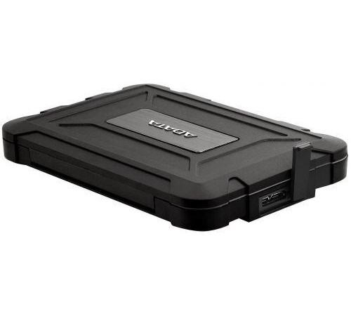 Бокс для жесткого диска/ ADATA Case for HDD/SSD SATA-III 2.5" (7-9.5mm), USB3.2, IP54, 136x96x19mm, 126g, black