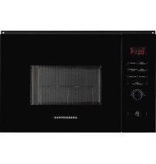 Встраиваемая микроволновая печь Kuppersberg/ встраиваемая, 38х56х55 см, 25л., 900Вт, 8 программ, гриль, черный цвет