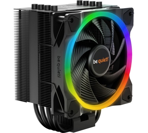Кулер для процессора/ CPU Cooler be quiet! PURE ROCK 2 FX (150W, 4-pin PWM, 155mm, Al/Cu, 4x6mm, ARGB, 1x120mm, 42.6CFM, 24.4dBA, 2000RPM, S: 1700/1200/115X/2066/2011(-3) square ILM, AM5/AM4, black) Кулер для процессора/ CPU Cooler be quiet! PURE ROCK 2 FX (150W, 4-pin PWM, 155mm, Al/Cu, 4x6mm, ARGB, 1x120mm, 42.6CFM, 24.4dBA, 2000RPM, S: 1700/1200/115X/2066/2011(-3) square ILM, AM5/AM4, black)