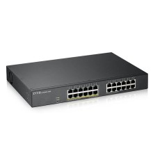 Коммутатор Smart L2 коммутатор PoE+ Zyxel GS1900-24EP, rack 19", 24xGE (12xPoE+), бюджет PoE 130 Вт