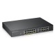 Коммутатор Smart L2 коммутатор PoE+ Zyxel GS1900-24EP, rack 19", 24xGE (12xPoE+), бюджет PoE 130 Вт