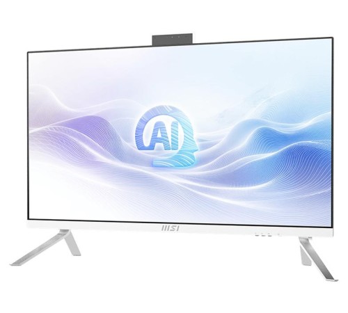 Моноблок MSI Modern AM273Q AI AiO 27" WQHD (2560x1440)IPS AG Non-touch, Core Ultra 5 125U (1.3GHz), 16Gb DDR5(2*8GB), 512GB SSD M.2, Intel UHD, WiFi, BT, camera, WirelessKB&mouse Eng/Rus, No OS,1y,White