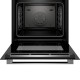 Встраиваемая электрическая духовка BOSCH 59.5x59.5x54.8 см, 71л, дисплей, 13 режимов, EcoClean, 3 стекла, черный