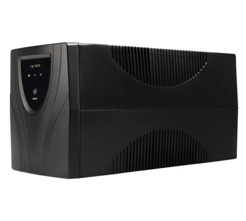 Источник бесперебойного питания SMARTWATT ИБП линейно-интерактивный SIN, мощность 1500/1050 ВА/Вт, напольный, LED индикация, Shuko CEE7/4 - 2 шт. , IEC C13 - 3 шт.