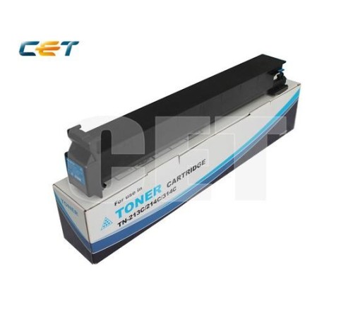 -/ Тонер-картридж для KONICA MINOLTA Bizhub C200 (CET) Cyan, 360г