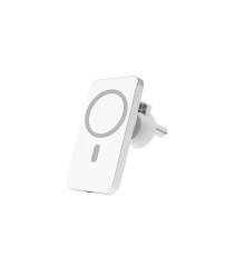 Зарядное устройство автомобильное беспроводное для Iphone Crimson MS15W White
