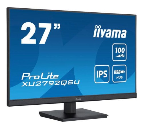 Монитор LCD 27'' 16:9 2560х1440(WQHD) IPS, 100 Hz, 250 cd/m2, 1300:1, 80M:1, 0,4 ms, HDMI, DP, USB-Hub, Tilt, Speakers, Black (Мятая упаковка) Монитор LCD 27'' 16:9 2560х1440(WQHD) IPS, 100 Hz, 250 cd/m2, 1300:1, 80M:1, 0,4 ms, HDMI, DP, USB-Hub, Tilt, Speakers, Black (Мятая упаковка)