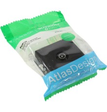 ATLASDESIGN TV РОЗЕТКА оконечная 1DB, механизм, КАРБОН
