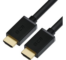GCR Кабель 0.5m HDMI версия 1.4, черный, OD7.3mm, 30/30 AWG, позолоченные контакты, Ethernet 10.2 Гбит/с, 3D, 4K, GCR-HM410-0.5m, экран