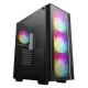 Копрус Deepcool MATREXX 55 V4 без БП, боковое окно (закаленное стекло), 3xARGB LED 140мм вентилятора спереди, 1xARGB LED 120мм вентилятор сзади, черный, ATX (R-MATREXX55-BKADA4-G-4)