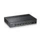 Коммутатор/ ZYXEL NebulaFlex Pro GS2220-10HP Hybrid L2 PoE+ Switch, 19 "rack, 8xGE PoE+, 2xCombo (SFP / RJ-45), 180W PoE Budget, Standalone / Cloud Management