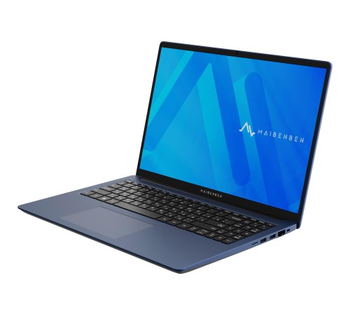 Ноутбук Maibenben M645 16"(1920x1200 (матовый) IPS)/AMD Ryzen 5 4600H(3Ghz)/24576Mb/512PCISSDGb/Int:AMD Radeon/Cam/BT/WiFi/45.6WHr/war 1y/1.79kg/Dark Blue/Linux