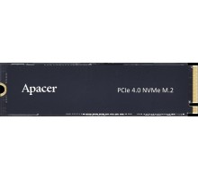 Твердотельный накопитель Apacer SSD AS2280Q4X 1TB M.2 2280 PCIe Gen4x4, R5000/W4400 Mb/s, 3D NAND, MTBF 1.5M, NVMe 1.4, 600TBW, Retail, 3 years (AP1TBAS2280Q4X-1)