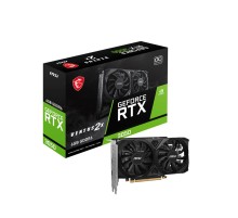 Видеокарта/ VGA MSI NVIDIA GeForce RTX 3050 VENTUS 2X E 6G OC 6GB, GDDR6/96-bit, PCIe 4.0, 2xHDMI 2.1, 1xDP, 2.1-slot