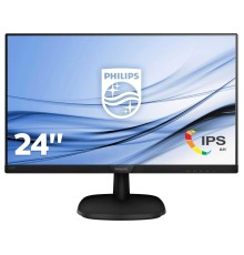 Монитор LCD 23.8'' 16:9 1920х1080(FHD) IPS, 75 Hz, 250 cd/m2, 1000:1, 10М:1, 4ms, VGA, DVI, HDMI, Tilt, Speakers, Black