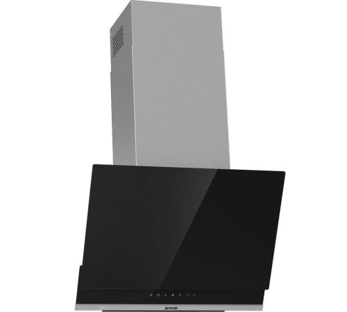 Вытяжка Gorenje/ Вытяжка Gorenje, 60 см, производительность 639-740 м3/ч, сенсорное управление, таймер, 4 скорости, светодиодное освещение, энергоэффективность А, уровень шума 67 дБ, цвет черный