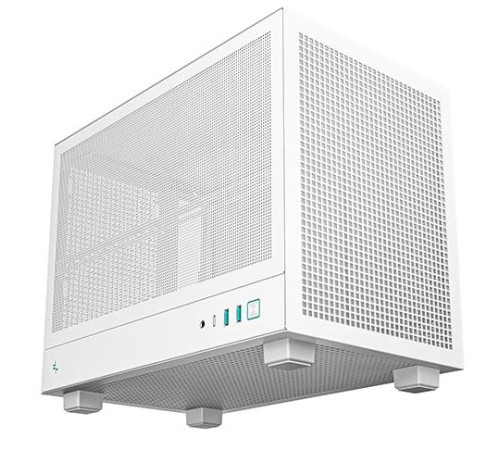 Корпус Deepcool CH160 MESH WH без БП, белый, MINI-ITX (R-CH160-WHNMI0-G-1)