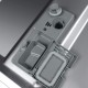 Посудомоечная бытовая машина MAUNFELD MLP-12B/ Полноразмерная,   Тип установки: полновстраиваемая 60см  Количество комплектов: 14  Управление: электронное с цифровым дисплеем "Cold White»  Количество программ: 7 (стекло, интенсивная, стандартная, эко