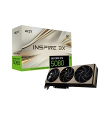 Видеокарта MSI RTX 5080 16G INSPIRE 3X OC//RTX 5080, HDMI, DP*3, 16G , D7