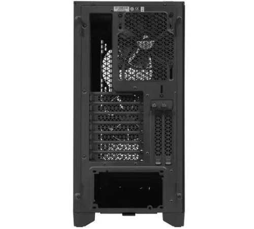 Корпус без блока питания/ Case Corsair 4000D Airflow, Midi-Tower, TG, 2x120mm, 1xUSB-A 3.2, 1xUSB 3.2 Type-C, E-ATX, ATX, mATX, mITX Black