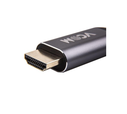Кабель-адаптер/ Кабель-адаптер USB 3.1 Type-Cm --> HDMI A(m) 4K@60Hz, 1.8m ,Aluminium Shell,VCOM <CU423MC-1.8M> Кабель-адаптер/ Кабель-адаптер USB 3.1 Type-Cm --> HDMI A(m) 4K@60Hz, 1.8m ,Aluminium Shell,VCOM <CU423MC-1.8M>