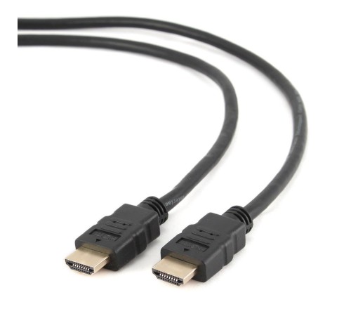 Cablexpert Кабель HDMI , 1.8м, v1.4, 19M/19M, черный, позол.разъемы, экран, пакет Cablexpert Кабель HDMI , 1.8м, v1.4, 19M/19M, черный, позол.разъемы, экран, пакет