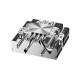 Кулер для процессора/ CPU Cooler PCCooler S815I Low profile (125W, 4pin PWM, 37mm, Al/Cu, 4x6mm, 1x75mm, 51.42 CFM, 39dBA, 2000~4000 RPM, S: LGA115X/20XX/1200/1700/1851 AMD3/AMD4, silver)