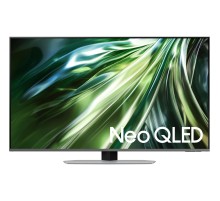 Телевизор ЖК 55'' Samsung/ 55", NeoQLED, Ultra HD, Tizen Smart TV, 120 Hz, HDR10+, Wi-Fi, Voice, DVB-T2/C/S2, Bluetooth, CI+(1.4), FreeSync Premium PRO, 4.2.2Ch 60W, OTS Lite, 4HDMI, 2USB, Carbon Silver 2024