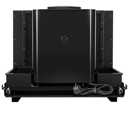 Встраиваемая кофемашина/ Кофемашина встраиваемая MAUNFELD AMCM1503S, 60 см, 20 бар, кофемолка, мощность 1500 Вт, регулирование крепости кофе, автоматическое промывание системы, капучинатор, автоматическое приготовление эспрессо, программа очистки от накип