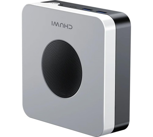 Компьютер Chuwi LarkBox X  Intel N-series N150(0.8Ghz)/12288Mb/512SSDGb/Int:Intel UHD Graphics/BT/WiFi/war 1y/0.4kg/Grey+White/Win11Pro + USB2.0*2/USB3.2*2/Type-C*1/HDMI*1/DP*1/RJ45*2/WIFI6,BT5.2/bracket