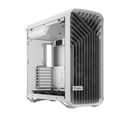 Корпус ПК без блока питания/ Case Fractal Design Torrent TG Clear Tint, Full-Tower, 2x180mm + 3x140mm, 2xUSB-A 3.2 + 1xUSB 3.2 Type-C E-ATX, SSI-CEB, SSI-EEB, ATX, mATX, mITX White