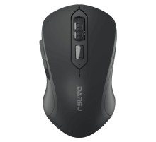 Мышь беспроводная Dareu LM115G Black (черный), DPI 800/1200/1600, ресивер 2.4GHz, размер 107x59x38мм
