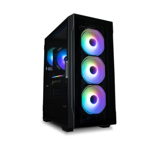 корпус ZALMAN I3 NEO TG BLACK, ATX, BLACK, FRONT TG, WINDOW, 2x3.5", 3x2.5", 1xUSB2.0, 2xUSB3.0, FRONT 3x120mm RGB, REAR 1x120mm RGB