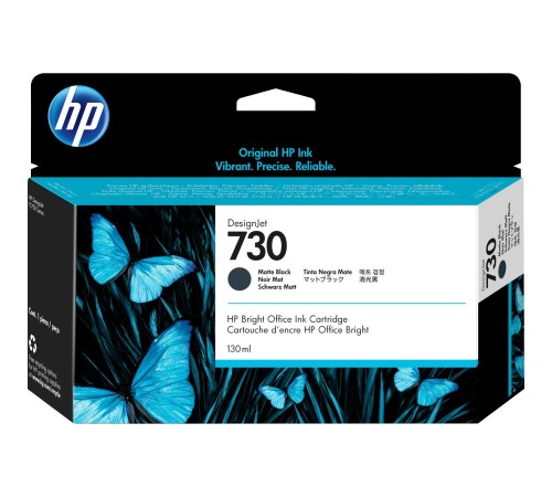 Картридж/ HP 730 130-ml Matte Black DesignJet Ink Cartridge Картридж/ HP 730 130-ml Matte Black DesignJet Ink Cartridge