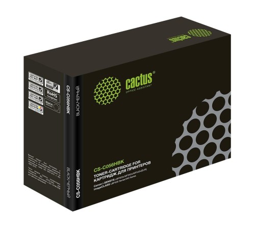 -/ Картридж лазерный Cactus CS-C056HBK 056 H черный (21000стр.) для Canon imageCLASS LBP320 Series/540