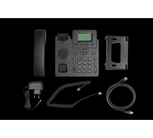 IP-телефон Flat-Phone C10: 2 SIP-аккаунта, 2 порта 10/100BASE-T (RJ-45), ЖК-дисплей, PoE, адаптер питания 220В, ТОРП IP-телефон Flat-Phone C10: 2 SIP-аккаунта, 2 порта 10/100BASE-T (RJ-45), ЖК-дисплей, PoE, адаптер питания 220В, ТОРП