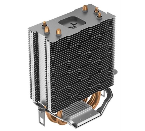 Кулер для процессора DEEPCOOL AG300 LED LGA1700/1200/115X/AM5/AM4 (36шт/кор, TDP 150Вт, PWM, Multi-Color LED Lighting, Fan 92mm, 3 тепл. Трубки прямого контакта) RET (R-AG300-BKLNMN-G)