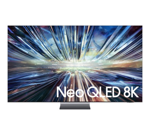 Телевизор ЖК 85'' Samsung/ 85", NeoQLED, 8K, Tizen Smart TV, 120Hz (Up to 144Hz), HDR10+, Wi-Fi, Voice, DVB-T2/C/S2, Bluetooth, CI+(1.4), FreeSync Premium PRO, 6.2.4Ch 90W, OTS Lite, 4HDMI, 3USB, One Connect (Y24 8K), Graphite Black 2024