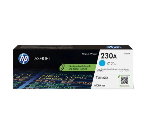 Картридж Cartridge HP 230A для HP Color LaserJet Pro 4203/4303, с чипом (1 800 стр.)